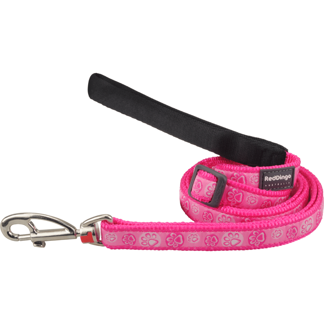 Smycz Paw Impressions Pink